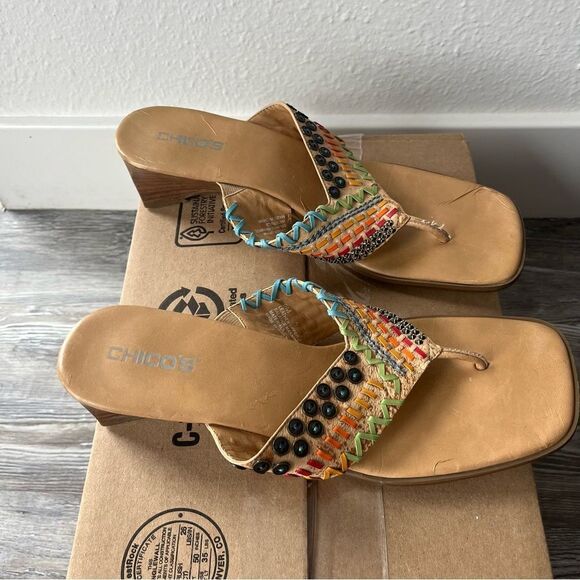 Chicos vintage boho leather sandals - Picture 5 of 12